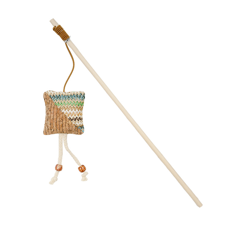 Quapas! Kattenspeeltje Fishing Rod Square